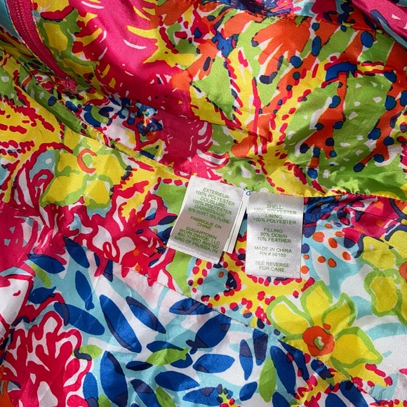 Lilly Pulitzer NWT Allie Packable Vest Brewster Blue $198 Size XXS - Picture 9 of 12